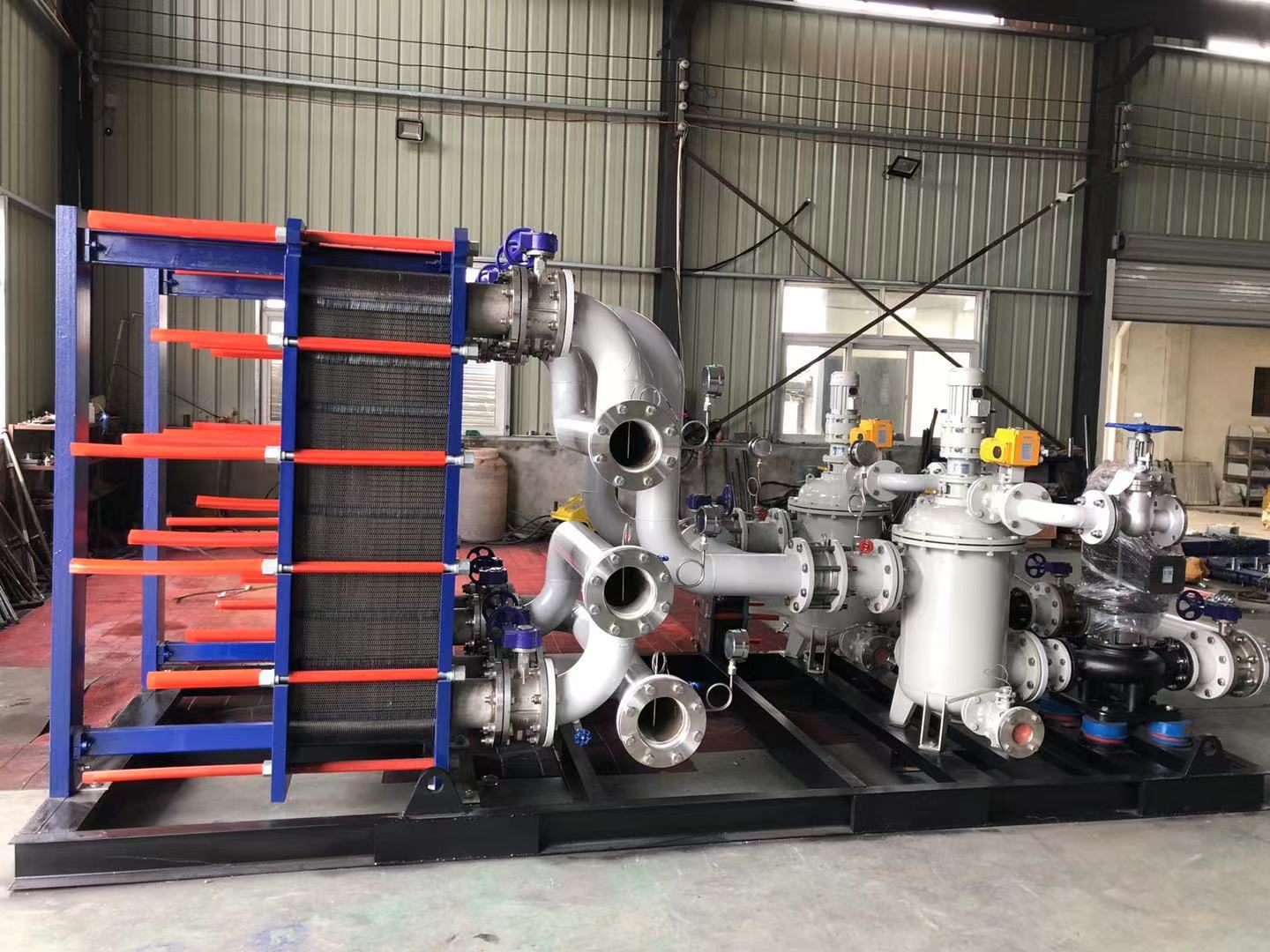 上海將星化工設備有限公司板式換熱機組